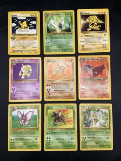 Vintage WOTC Pokemon TCG Rare Card Lot- Fossil, Jungle, Neo Discovery 1999 MP/HP - Image 1