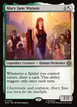 Mary Jane Watson - 134 - Marvel's Spider-Man- Near Mint - MTG - Image 1