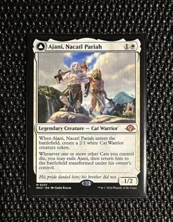 x1 Ajani, Nacatl Pariah Ajani, Nacatl Avenger MH3 MTG 237 MYTHIC M/NM 1x - Image 1