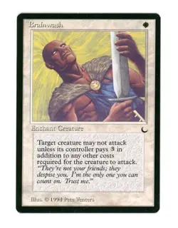 Brainwash - Magic the Gathering MTG - The Dark NM 1994 Vintage - Image 1