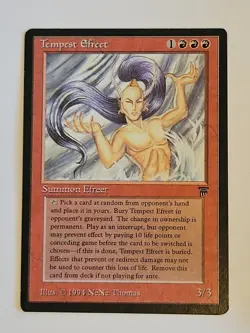Tempest Efreet MTG Legends Magic The Gathering - Image 1