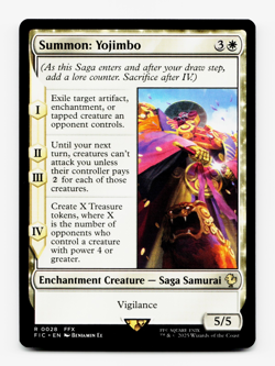 Summon: Yojimbo [Commander: Final Fantasy] MTG Magic ⚪ - Image 1