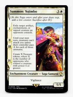 Summon: Yojimbo [Commander: Final Fantasy] MTG Magic ⚪ - Image 3