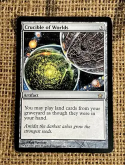 MTG, Crucible of Worlds, Fifth Dawn LP - Image 1