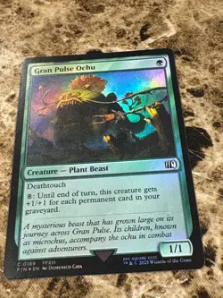 GRAN PULSE OCHU Magic the Gathering MTG Final Fantasy Foil - Image 1