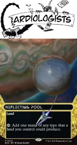 Reflecting Pool 0036 | MTG | Stellar Sights | Land | Mythic | NM - Image 1