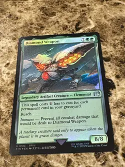 DIAMOND WEAPON Magic the Gathering MTG Final Fantasy Foil - Image 1