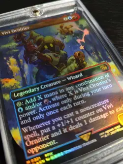 Mtg Ff The Lost Black Mage Vivi Borderless Foil No.MM950 - Image 1