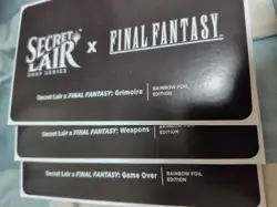 Mtg Secret Lair Final Fantasy Set Of 3 Types 1 No.MM947 - Image 1