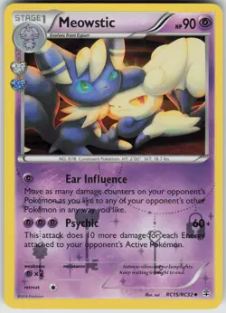 Pokemon Meowstic RC15/RC32 Generations: Radiant Collection Uncommon NM - Image 1