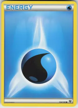 Pokemon Water Energy 134/146 XY Base Set Common NM - Image 1