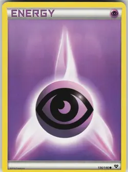 Pokemon Psychic Energy 136/146 XY Base Set Common NM - Image 1