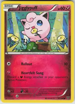 Pokemon Jigglypuff (87) 87/146 XY Base Set Common NM - Image 1