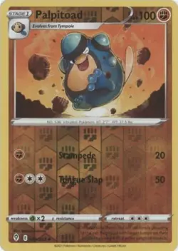 Palpitoad - 089/203 - Uncommon - Reverse Holo NM, English Pokemon Evolving Skies - Image 1