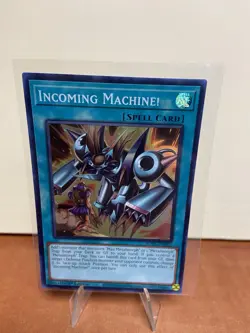 Yugioh Incoming Machine! MP25-EN111 1st Edition Prismatic Secret Rare - Image 1