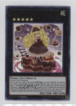 Madolche Puddingcess Chocolat-A-La-Mode Ultra Rare 1st Ed. YuGiOh Duel Overload - Image 1