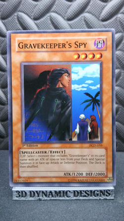 | Yugioh Gravekeeper's Spy PGD-059 1st Ed Common Pharaonic Guardian NM/VLP | - Image 1