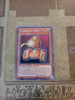 YUGIOH A-ASSAULT CORE LCKC-EN019 SECRET UNLIMITED ED NM - Image 1