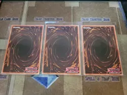 YUGIOH 3X WHITE HOLE LCKC-EN102 SECRET UNLIMITED/1ST ED NM - Image 2