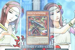 Yugioh Ignis Heat, the True Dracowarrior FIGA-EN053 1st Edition Secret Rare - Image 1