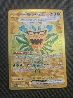 Pokemon TCG Teal Mask Ogerpon EX Holo Card 221/167 Sv06 Twilight Masquerade - Image 1