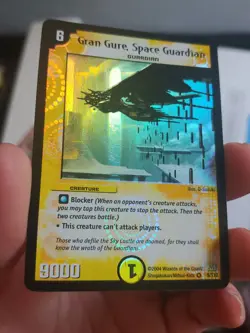 2004 Duel Masters Trading Card Gran Gure, Space Guardian 5/110 Holo Foil - Image 1
