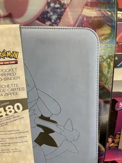 Pokemon Lucario 12 Pocket Zippered card PRO Binder album Premium elite series - Image 2