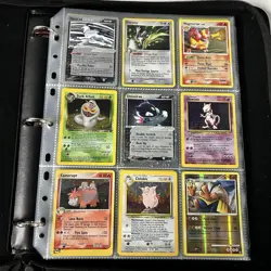 Pokemon Collection Vintage WoTC & PSA Celebi 100+ Holos Binder Page Cards Lot - Image 4