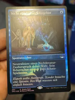 German Foil • An Offer You Can’t Refuse • NM • Mtg (942) - Image 1