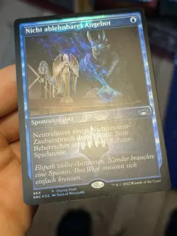 German Foil • An Offer You Can’t Refuse • NM • Mtg (942) - Image 3