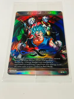 SEALED Energy Marker Cross Worlds M-16 Prismatic Clash Dragon Ball Super Card - Image 3