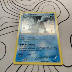 POKEMON PROMO CARD - BLACK AND WHITE - KYUREM BW44 (HOLO) LP - Image 2