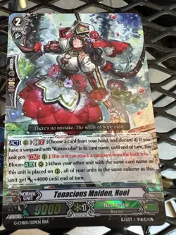 Tenacious Maiden Noel G-chboi 009en RRR Card Foil Cardfight Vanguard - Image 1