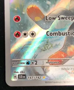 Pokemon TCG Raboot Stellar Crown Holo Card 147/142 Sv07 - Image 5