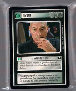 Star Trek CCG First Contact Complete 50 Card Rare Set M/NM - Image 1