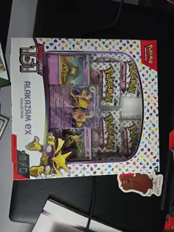 Pokemon Trading Card Game 151 Alakazam ex Collection - Image 1