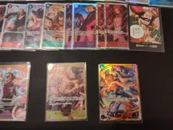 One Piece TCG 16 SR & 3 SEC 1 Don Card Lot Japanese Near Mint US Quick Shipping - Image 3