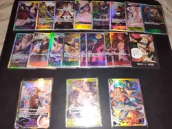 One Piece TCG 16 SR & 3 SEC 1 Don Card Lot Japanese Near Mint US Quick Shipping - Image 4