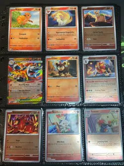 Pokemon Mega Evolution Full Set - 132 Cards - GEM MINT - 90% Holo Lot - Image 3