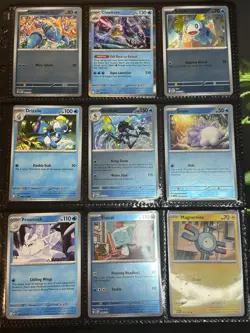 Pokemon Mega Evolution Full Set - 132 Cards - GEM MINT - 90% Holo Lot - Image 5