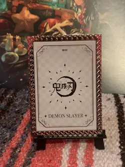 Akaza Diamond Card Demon slayer Rare Case Hit - Image 2