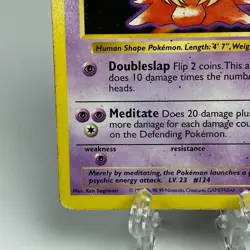 Jynx 31/102 Shadowless Base Set Uncommon WOTC 1999 Pokemon Card Vintage - Image 5