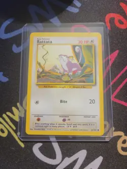 RATTATA - 61/102 - Base Set - Pokemon Card - Image 2