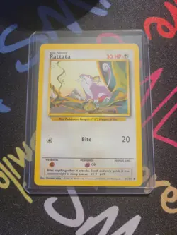 RATTATA - 61/102 - Base Set - Pokemon Card - Image 3