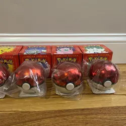 Pokemon 23k Burger King Gold Plated Trading Card Set Red Box Lot Of 6 - Sealed - Image 3