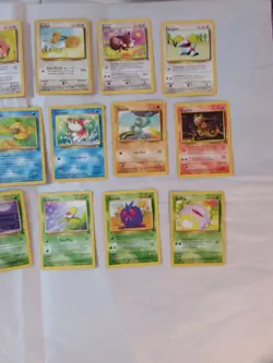 Set Of 25 Basic Pokemon Cards TCG 1995, 96, 98 Nintendo 1999 Wizards Gamefreak - Image 2