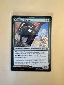 MTG Miles Morales SPM 0108 M NM Regular - Image 2
