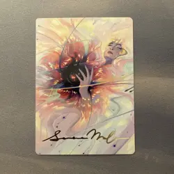 Beyond The Quiet MINT Art Card Gold Stamped Signature 38/54 Malyon EOE MTG - Image 1
