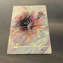 Beyond The Quiet MINT Art Card Gold Stamped Signature 38/54 Malyon EOE MTG - Image 2