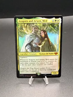 Aragorn and Arwen, Wed Mythic Foil - Image 1